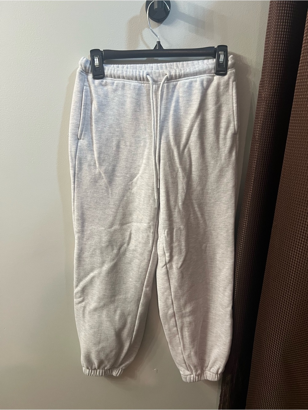 Ultra Flirt Light Gray Women's Jogger Sweatpants